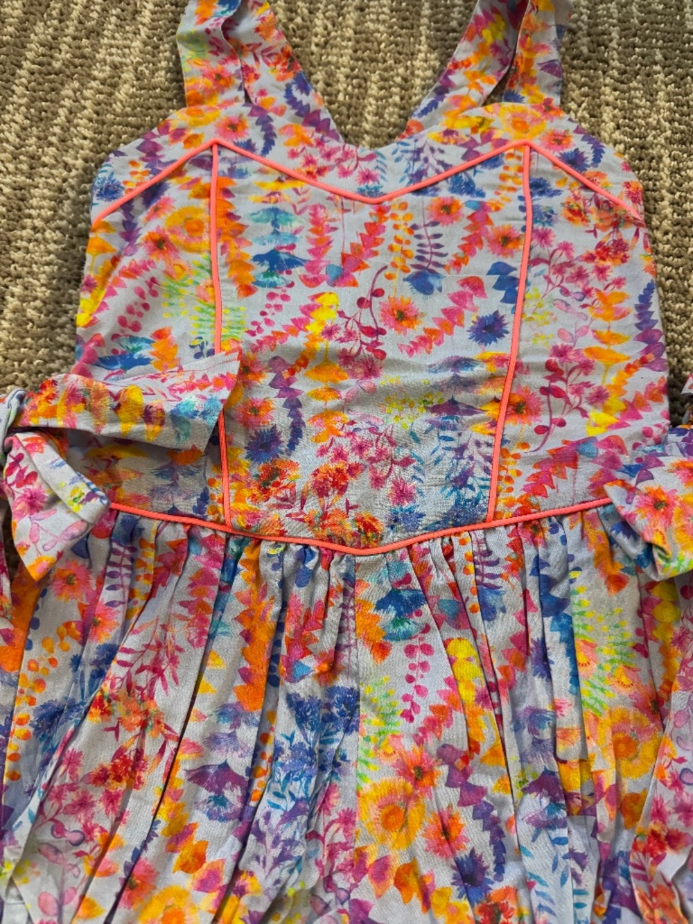 NWT Nellystella Charlotte Playsuit Sz 3 Periwinkle Blue